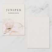 Abstracte artistieke Waterverf Notitiekaartje (Voorkant / Achterkant)