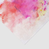 Abstracte artistieke Waterverf pastel kleur blend Tissuepapier (Detail)
