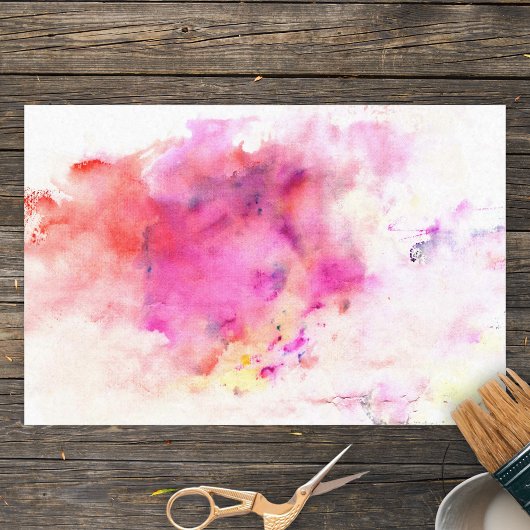 Abstracte artistieke Waterverf pastel kleur blend Tissuepapier