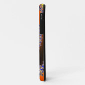 Abstracte ARTs - Fractal Spiral blauw geel Case-Mate iPhone Case (Achterkant/links)
