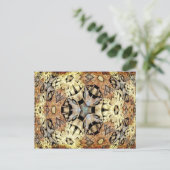 Abstracte ARTs - Kaleidoscooppatroon 08 Briefkaart (Staand voorkant)