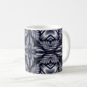 Abstracte ARTs - mini Kaleidoscoop 3 Koffiemok (Voorkant rechts)