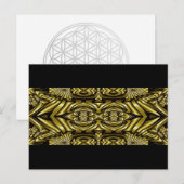 Abstracte ARTs - mini Kaleidoscoop 5 Briefkaart (Voorkant / Achterkant)