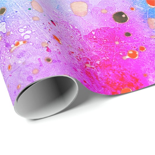 Abstracte Artsy Fun Cadeau Ideeën Inpakpapier (Rol Hoek)