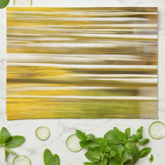 Abstracte Aspen Theedoek (Gevouwen)