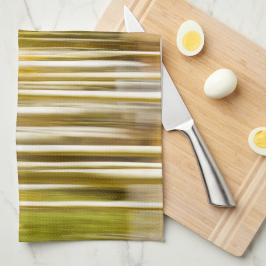 Abstracte Aspen Theedoek (Quarter Fold)