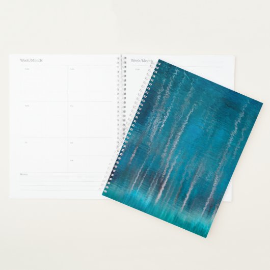 Abstracte Aspen Tree Reflectie Planner (Display)