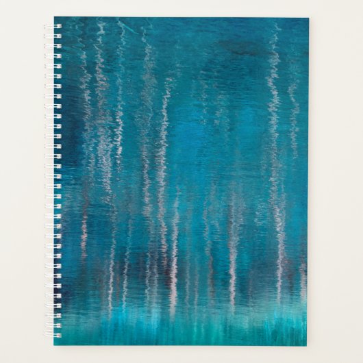 Abstracte Aspen Tree Reflectie Planner (Voorkant)