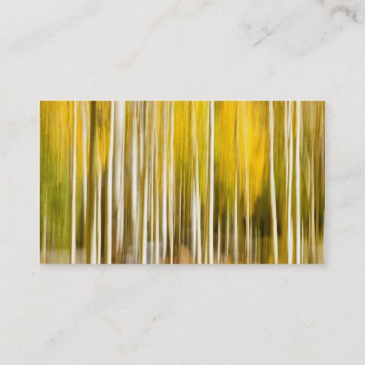 Abstracte Aspen Visitekaartje (Achterkant)