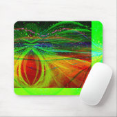Abstracte Astronomische spin-Muismat Muismat (Met muis)