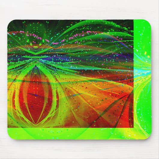 Abstracte Astronomische spin-Muismat Muismat (Voorkant)