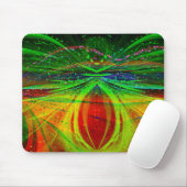 Abstracte Astronomische spin-Muismat Muismat (Met muis)