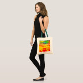 Abstracte Astronomische Spin Tote Tas. Bag (Voorkant (model))
