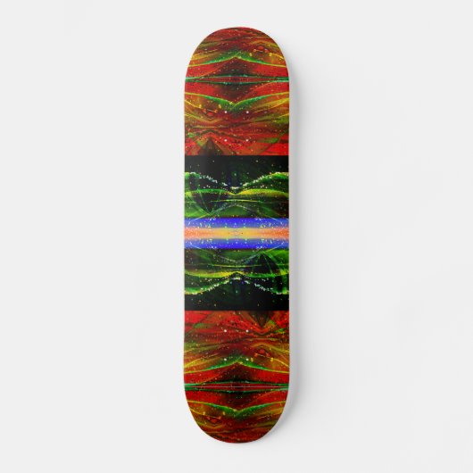 Abstracte Astronomische spinskateboard Persoonlijk Skateboard (Voorkant)