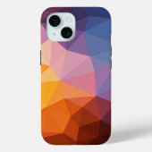 Abstracte asymmetrische driehoeken Case-Mate iPhone case (Achterkant)