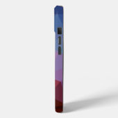 Abstracte asymmetrische driehoeken Case-Mate iPhone case (Achterkant / Links)