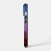 Abstracte asymmetrische driehoeken iPhone 15 case (Linkerkant)