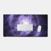 Abstracte aura: Kirlian energievorm Bureaumat (Keyboard & Muis)