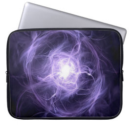 Abstracte aura: Kirlian energievorm Laptop Sleeve