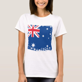 Abstracte Australische vlag, Australische kleuren T-shirt