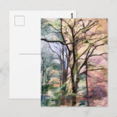 ABSTRACTE AUTUMN BRIEFKAART (Voorkant / Achterkant)