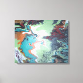 Abstracte Avian Canvas Print (Voorkant)