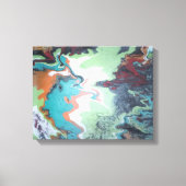 Abstracte Avian Canvas Print (Voorkant)