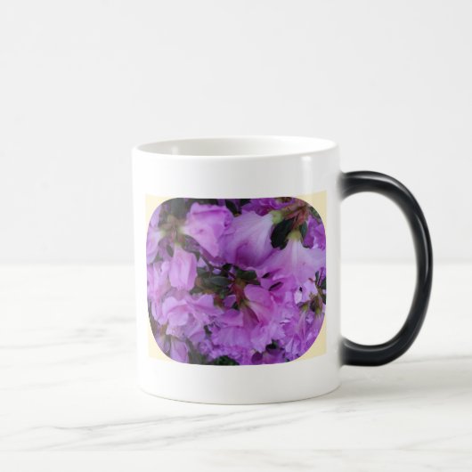 Abstracte Azalea op een Vormveranderende Mok (Rechts)