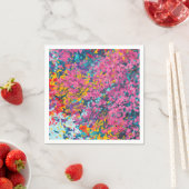 Abstracte Azalea Wildflowers Servet (Insitu)