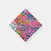 Abstracte Azalea Wildflowers Servet (Hoek)