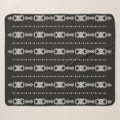Abstracte aztec harttextuur sherpa deken (Voorkant (horizontaal))