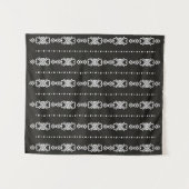Abstracte aztec harttextuur wandkleed (Voorkant (horizontaal))