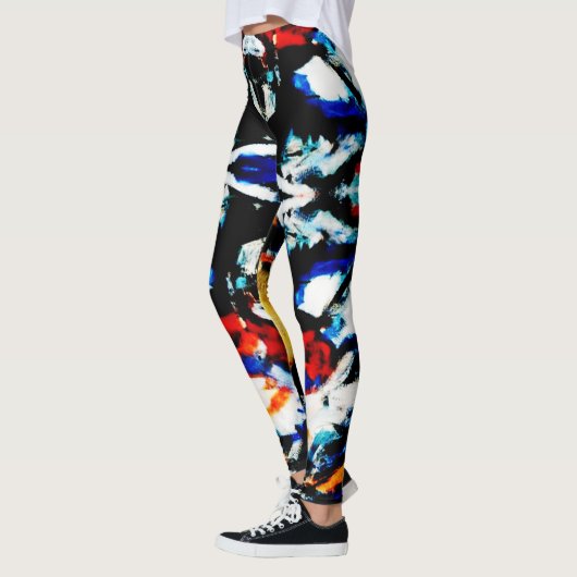 Abstracte Azteekse Leggings (Links)