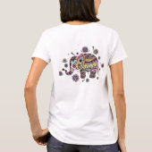 Abstracte Baby-elphant illustratie T-shirt (Achterkant)