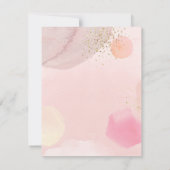 Abstracte Baby shower Pastel Circles Kaart (Achterkant)