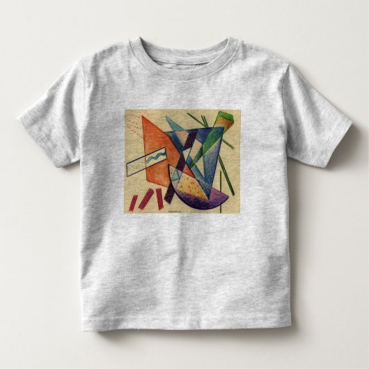 Abstracte Baby TvShirt Kinder Shirts (Voorkant)
