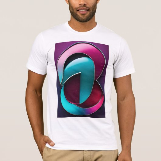 Abstracte Back Curve Logo T-Shirt Design – Sophist (Voorkant)