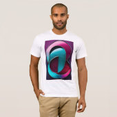 Abstracte Back Curve Logo T-Shirt Design – Sophist (Voorkant volledig)