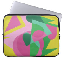 Abstracte Balansacte Laptophoes – Multicolor