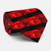 Abstracte balkstructuur stropdas (Opgerold)