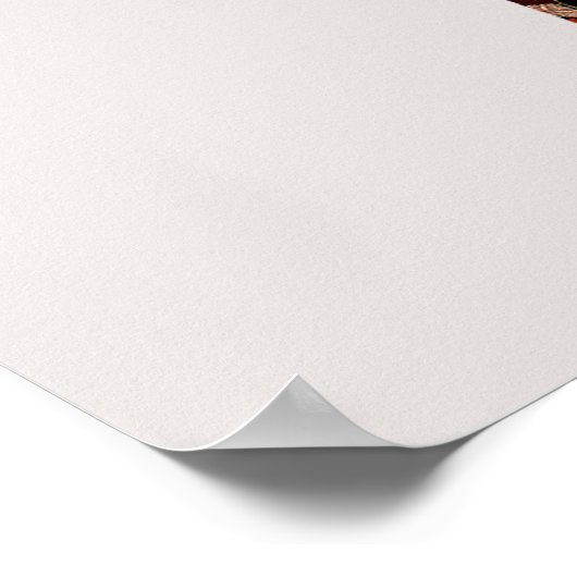 Abstracte ballerina poster (Hoek)