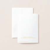 Abstracte Ballerina Zwanenmeer Folie Kaarten (Met envelop)