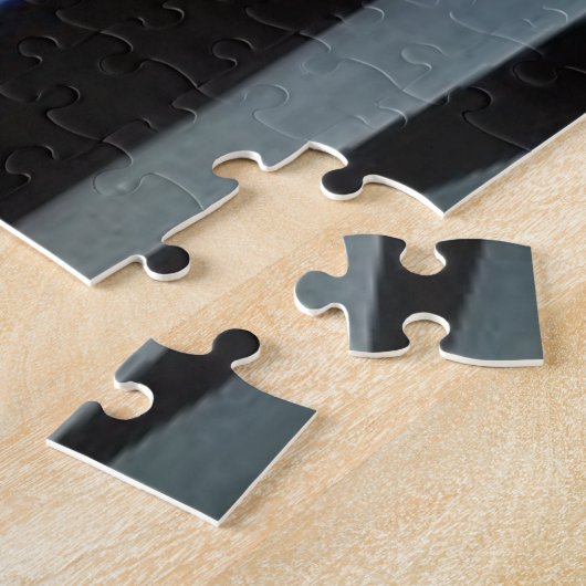 Abstracte Bartender Cubist Jigzaag Puzzle Legpuzzel (Zijkant)