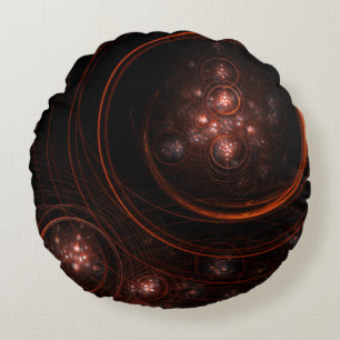 Abstracte basisart rondreis rond kussen