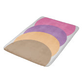 Abstracte Bath Mat - Colorful Crest (Gekanteld)