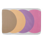 Abstracte Bath Mat - Colorful Crest (Voorkant)