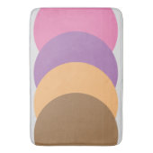 Abstracte Bath Mat - Colorful Crest (Voorkant Verticaal)