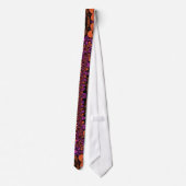 Abstracte Batik Mannen Mode Necktie Stropdas (Achterkant)