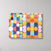 Abstracte Bauhaus geometrische kunst Canvas Afdruk (Voorkant)