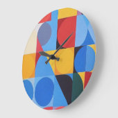 Abstracte Bauhaus geometrische kunst Grote Klok (Hoek)